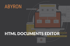 HTML Documents Editor